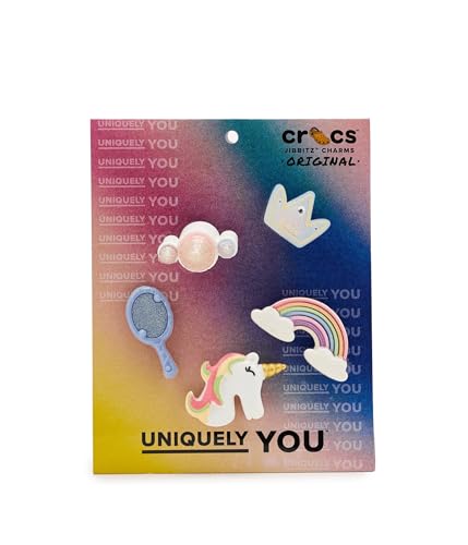 Image of Crocs Unisex Jibbitz Characters Pretty Princess 5-Pack One Size