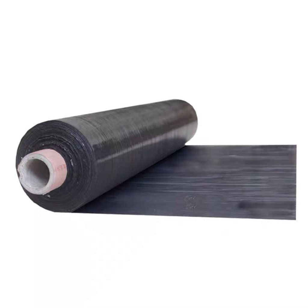 Czarna folia z tworzywa sztucznego, szerokość 0,8 m x 30 m długości, 0,01 mm grubości, osłona szklarni, do wzrostu warzyw, rolnictwa, odchwaszczania, wytrzymała folia ogrodnicza