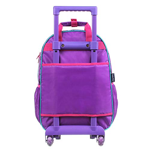 Mala Escolar G c/ rodinhas Vampirina max, Dermiwil, 37567, Rosa e Lilás, G