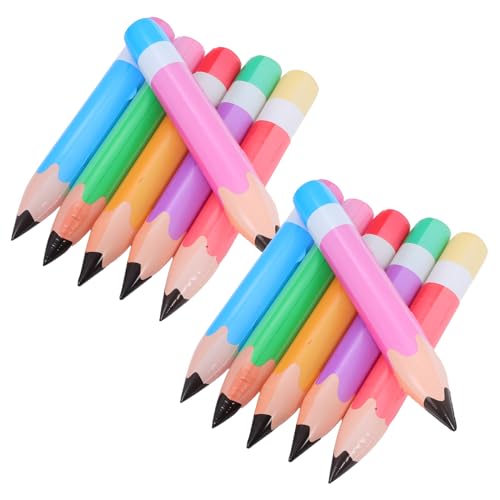 Accessoires festifs salle de classe crayons géants gonflables pour habiller les volumes