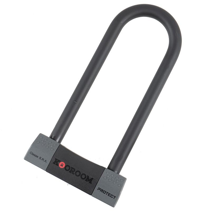 MOTOBLOUZ Antivol U Moto Homologué SRA, ø18mm Acier Traité, 2 clés 250mmx85mm, Securité anti-crochetage, Recommandé Assurances, Antivol Vélo Scooter,...