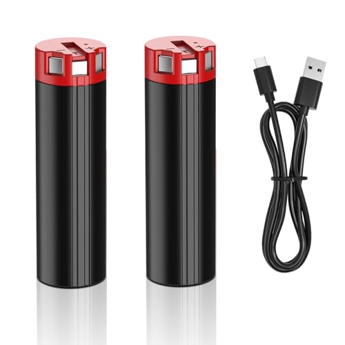 YongerTool 2 Pack 4V 3.5Ah USB Battery Replacement for Milwaukee Headlamp/Flashlight Longer Runtime Compatible with 3.0 & 48-11-2131