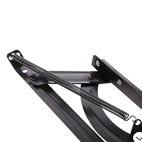 Artilife 1 Pair Heavy Duty Sofa Bed Couches Diy Furniture Adjustable Spring Mechanism Futon Hinge Hardware (L & R) #TOP7