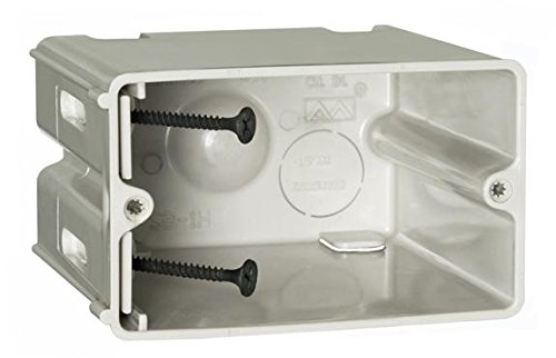 Adjsutable Depth Box Allied Moulded SB-1H Switch/Outlet Box, 1-Gang, Adjustable, Depth: 3-9/ ...