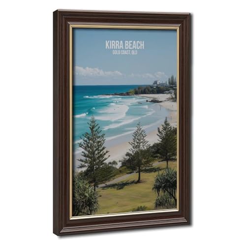 Poster Keira Beach Gold Coast pour sublimer un petit espace mural vide