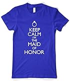 Cybertela Keep Calm I'm The Maid Of Honor Women's T-shirt
