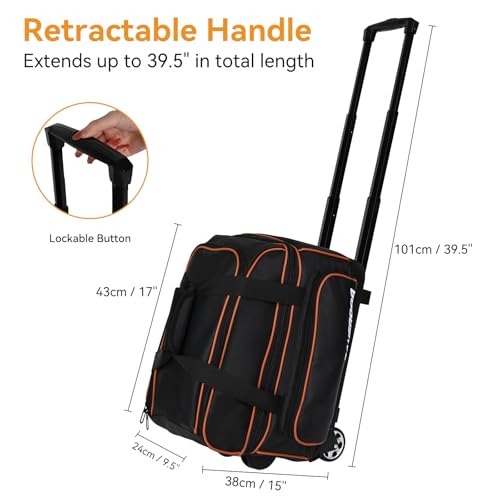 DAUSROOB 2 Ball Bowling Bag