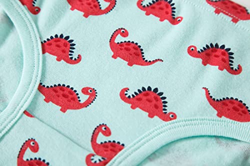 Barara King Girls' Undies 100% Cotton Panties Little Girls Soft Underwear Kids Briefs (Pack Of 6) Size 4 5 #TOP4