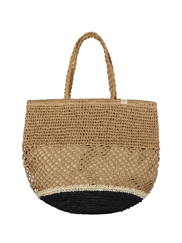Barts W Morum Shopper Marrone-Nero - Grande Borsa per la spesa da donna, taglia unica - Colore Nero