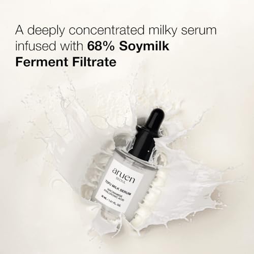 Tofu-Milk-Serum-Niacinamide-Hyaluronic-Acid-Vegan-Retinol-Bakuchiol-Glass-Skin-Korean-Skin-Care-Dark-Spot-Free-Brightening-Hydrating-Serum-Fragrance-Free-101-floz30ml