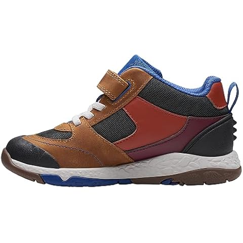 Clarks Boy's Steggystomp K Chukka Boot in Tan Cover