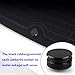 BELOMI Car Wiper Plug, Rear Windshield Wiper Block off Grommet Cap, Waterproof Vehicle Rear Window Wiper Delete Cover Kit, Automotive Accessories Universal for SUV, Truck, RV and More（Black）