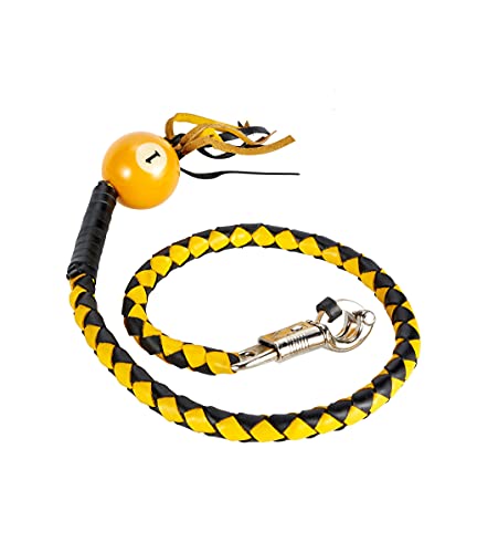 Leather Motorcycle Whips 36