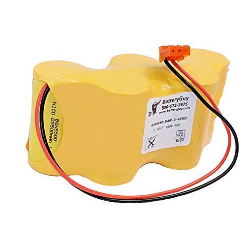 BatteryGuy 26000144-MTA Replacement 6V 5500mAh Nickel Cadmium Battery Brand Equivalent (Rechargeable)