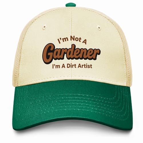 I'm Not A Gardener I'm A Dirts Artist Baseball Hats Camping caps for Grandma Next Day Delivery