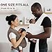 Baby Wrap Carrier - Premium Cotton Baby Carrier Wrap for Newborn to Toddler- Infant Carrier for Babies 8-35 lb - Baby Holder One Size Fits All with Front Pocket by Max&so