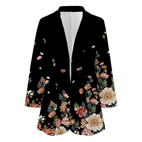 ChicCrate Blazer Jackets for Women Casual Long Sleeve Elegant Work Office Jacket Open Front Cardigan Outwear3