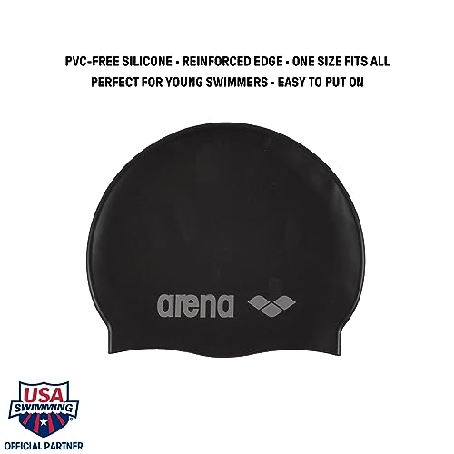 Arena 91670-55-NS Classic Junior Silicone Unisex Swim Cap thumb #1