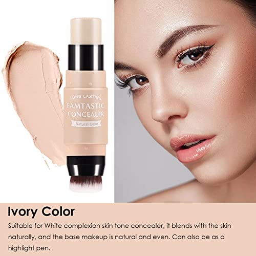 3Pcs Highlighter Makeup Contour Sticks, Cream Blush Stick for Cheeks & Lips, Highlighter Bronzer Pen, Face Brightens Shades Pen, Highlighting Shade, Contour Stick & Highlighter for All Skin - Image 3