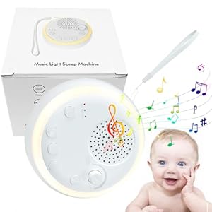 Oskuglin Weiße Rauschmaschine E-Noise Light-1 Einschlafhilfe