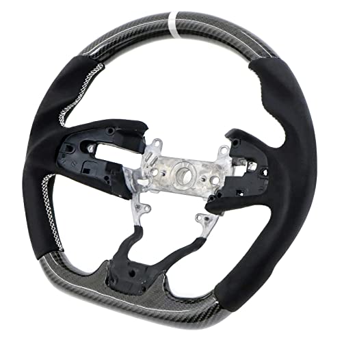 Fit 2016-2021 Honda Civic Gen 10th Steering Wheel Synthetic Suede