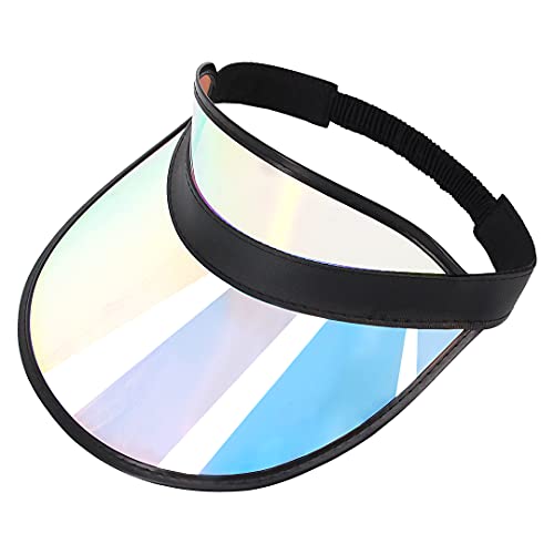 Image of Surkat Plastics Clear Sun Visors UV Protection Hat Cap Headwear Sunhat for Golf Tennis Beach Cycle