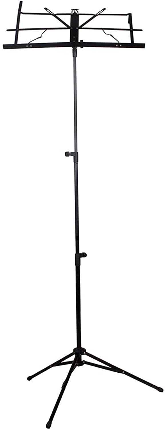 Atriles para Partituras Atriles Profesionales De Alta Resistencia Atriles Plegables para Partituras con Soporte De Clip,Black