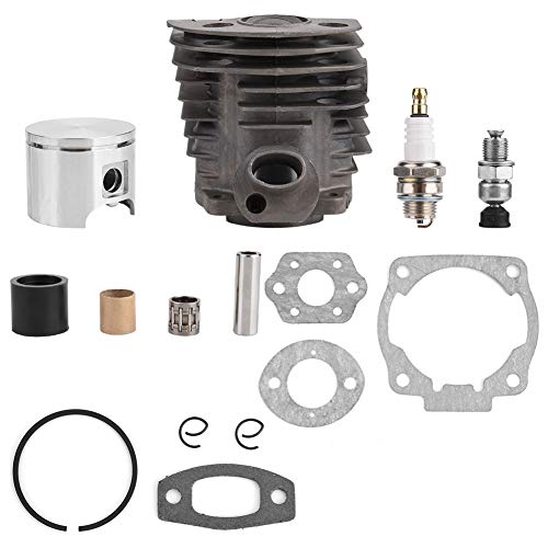Aiggend Cylindre à Piston Joint Kit Compatible avec Husqvarna 50, 51, 55 Rancher Nikasil Moteur...