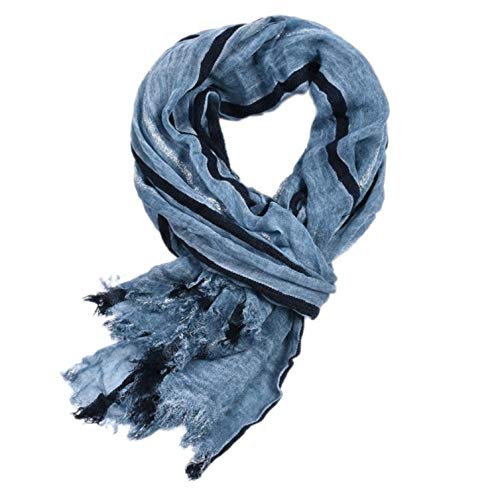 Bufanda hombre 190x90 otoño invierno bufanda larga cálida 4