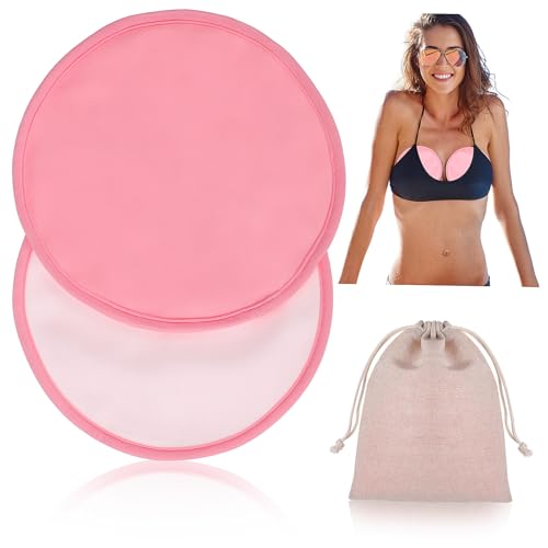 Anneome Oil Breast Pack 2 Pads Storage Bag Nursing Pads for Leaking Breastfeeding
