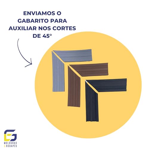 Moldura de Porta e Janela Rodameio Eva Autocolante Marte 3,5cmx5mm 15 Metros (Branco)