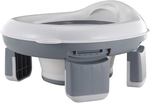 Orinal de viaje para niños Orinal plegable para automóvil Inodoro de entrenamiento para ir al baño con bolsa de viaje y forros para ir al baño