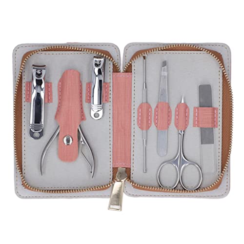 7 PCS Manicure Set, Stainless Steel Nail Clipper Set Nail Clippers for Men Women Makeup Studios