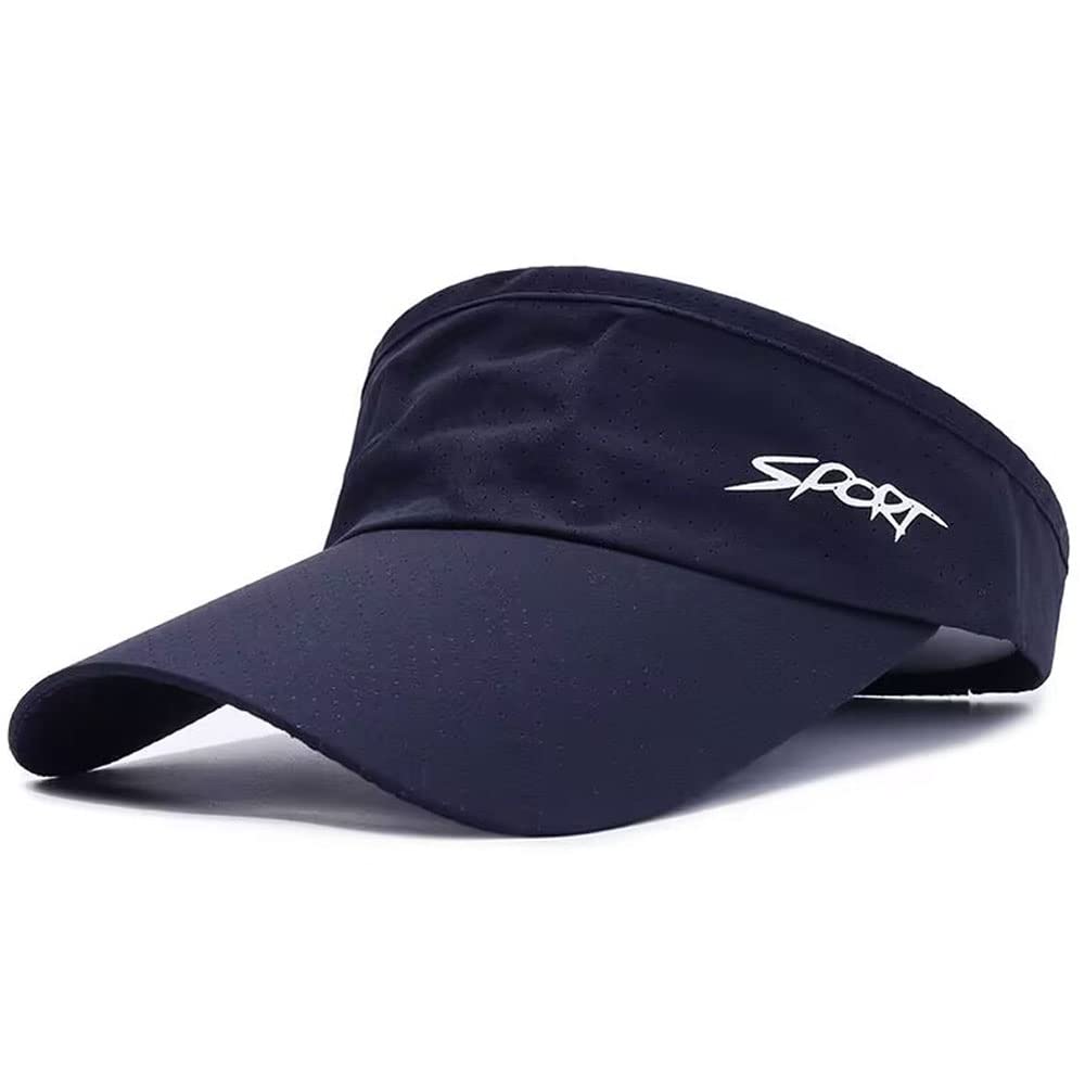 AIYUENCICISport Sun Visor Hats, Women Quick-Drying Baseball Cap Wide Brim Adjustable Sun Protection Hat Cap for Outdoor