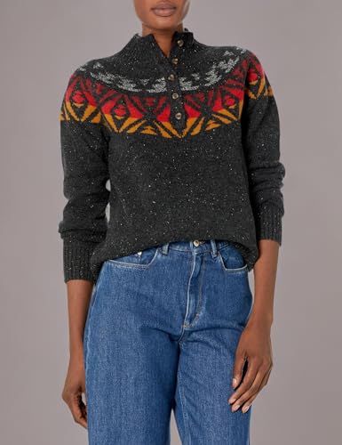 Pendleton Women's Fair Isle Mockneck Merino Sweater3