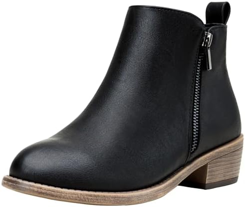 Jeossy Women's 905 Ankle Boots, Classic Low Heeled Short Booties,...