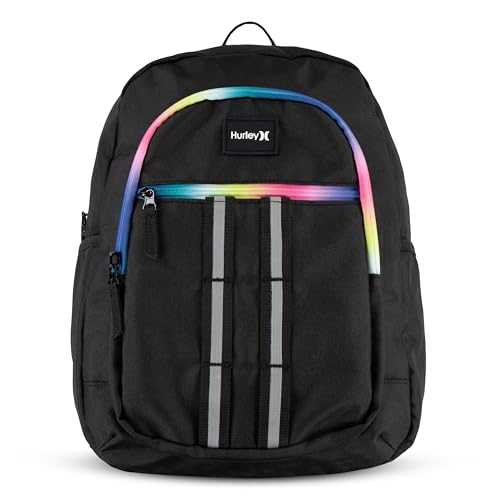 Hurley Mochila escolar infantil, Preto, One Size, Mochila escolar
