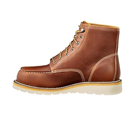 Image of Carhartt Men's Waterproof 6 inch Moc Steel Toe Wedge Work Boot