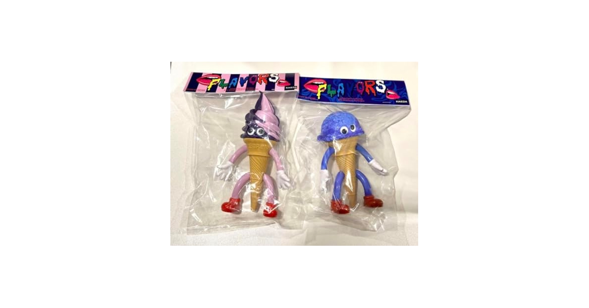 フレーバーズ　flavors ソフビ　kaieda インディーズソフビ KAIEDA ブルーシールフレーバーズ FLAVORSソフビ