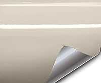 Vista 1 de VViViD+ Rollo de vinilo brillante Rally Beige (0.5 x 5 pies)
