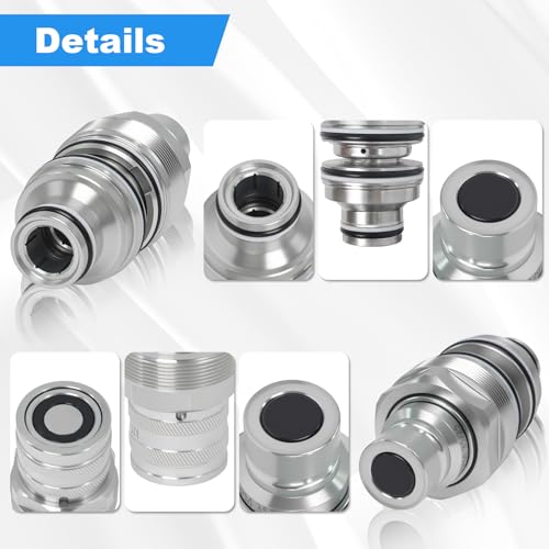 Image of 6679837 6680018 Hydraulic Coupler Set Compatible with Bobcat
