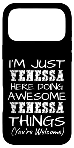 Just Venessa Here Doing Venessa Things ���O �X�}�z�P�[�X iPhone 17 Pro Max �p