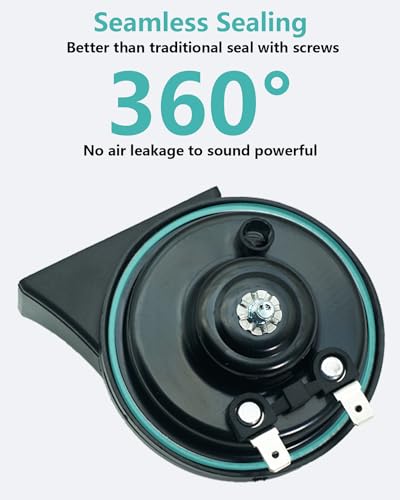 Neoget DL165-80GB Horns Car Horn 12V Super Loud Electric Waterproof Horn High Low Daul Tone Fit thumb #6