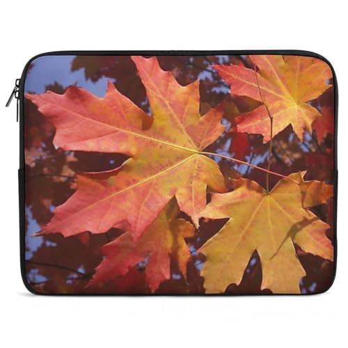 Funda para Laptop 10in Neopreno Roja Amarilla Slim miniatura 1