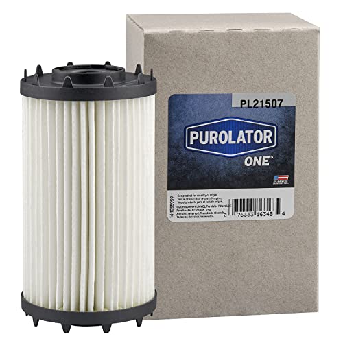 Purolator PL21507 PurolatorONE Advanced Engine Protection Cartridge Oil Filter Compatible With Porsche Cayenne, Macan, Panamera, Audi Q7, Q8, SQ5, S5 Sportback, A6 Quattro, S4, S5 and A7 Sportback