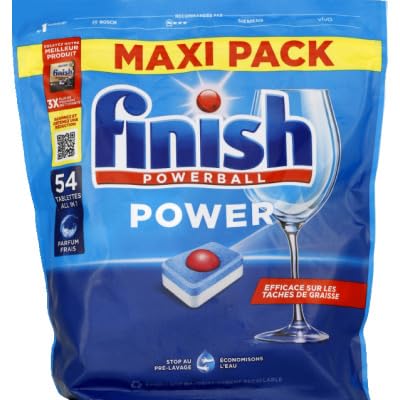 Tablettes Lave vaisselle Power Plus Powerball Finish Le Pack De 54 Tablettes - vue 2