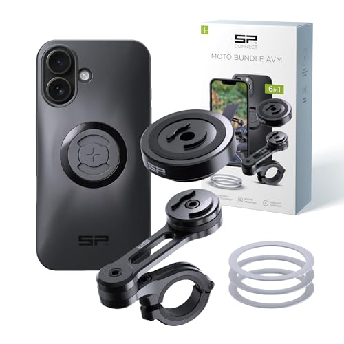 Support de téléphone portable pour moto robuste compatible iPhone 16
