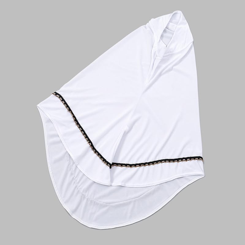SIQITECHNO Womens Ready To Wear Hijab Scarf Muslim Islamic Head Wrap Instant Hijab Ramadan Eid Prayer Jersey Long Turban Cap3