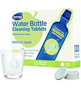 AppXynn Water Bottle Cleaning Tablets, Bottle Clean Tablet for Hydration Bladders, Stainless Stee...