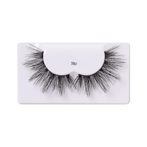 KISS Lash Couture Triple Push Up XL Collection, 3D Volume False Eyelashes in Extra Long Length with Triple Design Technology, Cruelty-Free, Contact Lens Friendly, and Reusable, Style Slip, 1 Pair